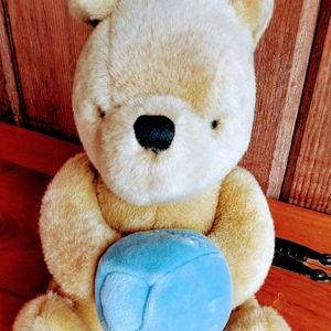 Classic Pooh Stuffed Bear & Honey Pot